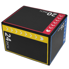 Only Supports Self Pickup  Non-Slip Multi-Use Cushioned Plyometric Box For Jumping, Conditioning, Strength Training