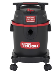 Hyper Tough 3 Gallon 3.5 HP Poly Wet Dry Vacuum for Home, Car, Garage & Workshop