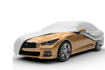Budge Lite Gray Car Cover, Basic Indoor Protection for Cars, Multiple Sizes