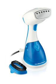 Hamilton Beach Handheld Garment Steamer for Clothes, Bedding, Curtains, Traveling, 1000 W Steam Pump
