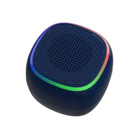 Bluescape Mini Portable Bluetooth Speaker, Black, Wireless Speaker With LED Lights, IPX7 Waterproof, Compact Travel Design