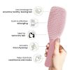 Hairbrush for Wet & Dry Hair, Eliminates Knots & Reduces Breakage for All Hair Types, Millennial Pink