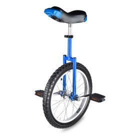 18in Wheel Unicycle Blue