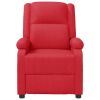 Massage Chair Red Faux Leather