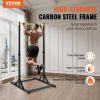 VEVOR Power Tower Pull Up Bar Station, Multi-Function Dip Station with 8-Level Adjustable Height