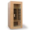 Hemlock One-person far infrared roof embedded indoor sauna room