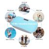 Full Body Vibration Platform Crazy Fitness Massage 10-Frequency Weight Loss & Fat Burner Shaking Machine For Unisex Blue