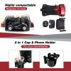 MAX SPORT RED 4 Wheels Outdoor Compact Mobility Scooter with 2pcs*12AH Lead acid Battery