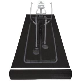 Only Supports Self Pickup  High Density Home Gym Treadmill Exercise Bike Equipment Mats, 1-4 Inch Thick, Multiple Sizes (Option: 24x48)