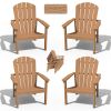 HDPE Stackback Adirondack chair, 4 Pack