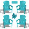 HDPE Stackback Adirondack chair, 4 Pack