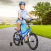 18 Inch Kids Bike with Kickstand and Coaster Brake for 4-8 Years Old