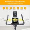 Stationary Bikes for Home Indoor Exercise Bike with LCD Monitor and Comfortable Seat Cushion for Home Gym Cardio Fitness Training