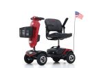 Mobility Scooters Lightweight Compact With Exclusive Front Windshield