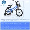 16 Inch Kids Bike with Removable Training Wheels for 4-7 Years Old